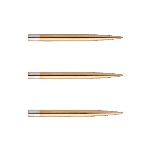 Varfuri darts metalice (steel tip) Winmau, acoperire Titan-Nitrid, auriu, 32mm