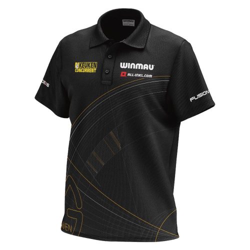 Camasa darts Winmau MvG Limited Edition Tour Polo 2025, marimea M