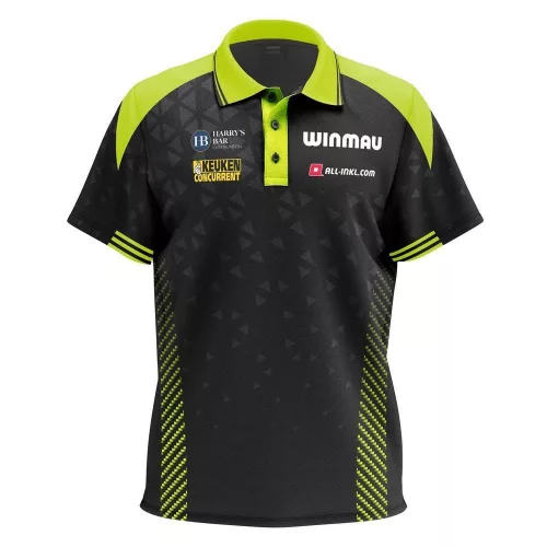 Camasa darts Winmau MvG Stage polo 2026, marimea 3XL