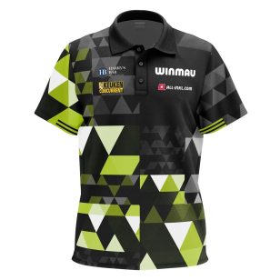 Camasa darts Winmau MvG Fan Edition Polo 2026, marimea L