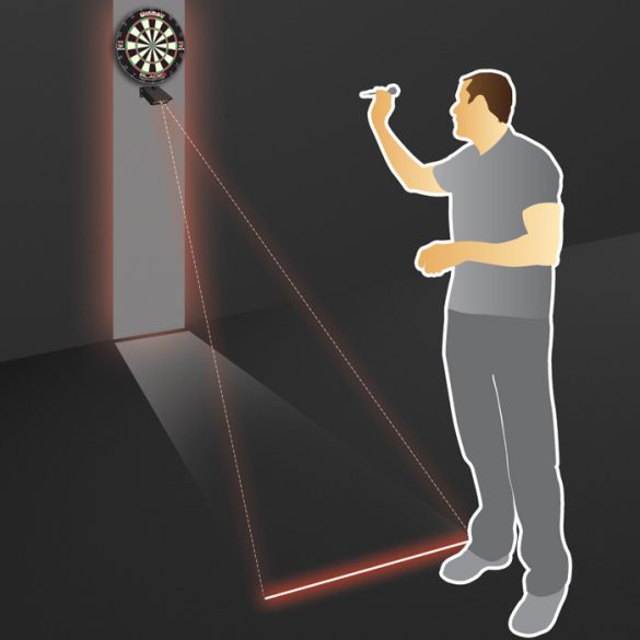 Linie start pentru darts cu laser Winmau