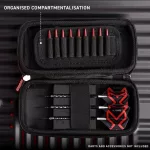 Husa darts Winmau Blade X Armor G1 - negru, pentru un set
