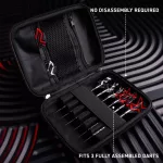 Husa darts Winmau Blade X Armor G2 -  negru, pentru doua seturi