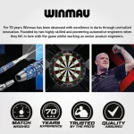 Suport set sageti Winmau Blade X dart Dock, tinta darts mini