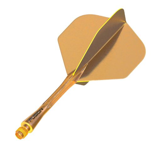 Fluturasi si tije Winmau Fusion, portocaliu, fluturasi No2 si tije lungi