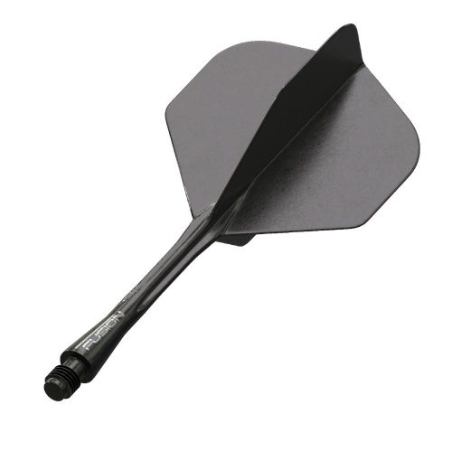 Fluturasi si tije Winmau Fusion, negru, fluturasi No2 si tije lungi