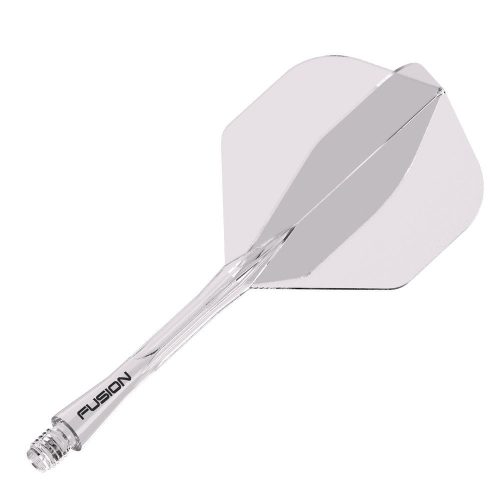 Fluturas si tija darts Winmau Fusion transparent, Nr.2 fluturas si tija lunga