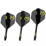 Fluturas si tija darts Winmau Fusion MvG Pac Man, fluturas tip No2 si tija scurta
