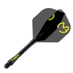 Fluturas si tija darts Winmau Fusion MvG Pac Man, fluturas tip No2 si tija lunga