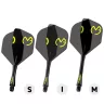 Fluturas si tija darts Winmau Fusion MvG Pac Man, fluturas tip No2 si tija lunga