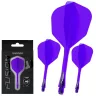   Fluturas si tija darts Winmau Fusion mov, fluturas No6 si tija medie