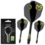 Fluturas si tija darts Winmau Fusion MvG Pac Man, fluturas tip No6 si tija scurta