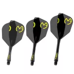 Fluturas si tija darts Winmau Fusion MvG Pac Man, fluturas tip No6 si tija medie