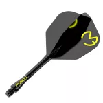 Fluturas si tija darts Winmau Fusion MvG Pac Man, fluturas tip No6 si tija lunga