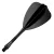 Fluturas si tija darts Winmau Fusion Arrow, fluturas negru si tija lunga
