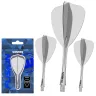   Fluturas si tija darts Winmau Fusion Arrow, tija lunga, transparent