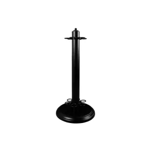 Suport tac metalic vertical pentru 6 tacuri, negru