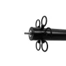 Suport tac metalic vertical pentru 6 tacuri, negru