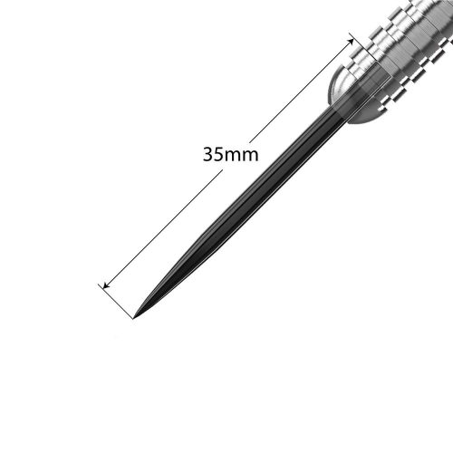 Varf darts metalic Harrows, negru, 35mm