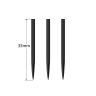 Varf darts metalic Harrows, negru, 35mm