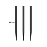 Varf darts metalic Harrows, negru, 41mm