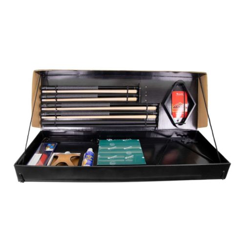 Set de bile Aramith Black Premium 57,2 mm + accesoriu/suport