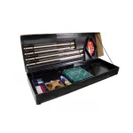 Set de bile Aramith Black Premium 57,2 mm + accesoriu/suport