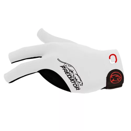 Manusa de biliard Predator Jasmin Ouschan Second-Skin L/XL pentru dreptaci – alba