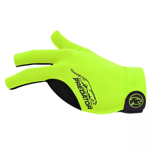 manusa biliard Predator Second Skin verde neon L/Xl pentru dreptaci