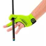 manusa biliard Predator Second Skin verde neon L/Xl pentru dreptaci