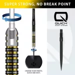 Set sageti darts steel Harrows QP Chizzy, 24g 90% wolfram