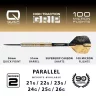   Set sageti darts steel Harrows QP Chizzy Series 2, 21g 90% wolfram