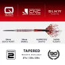   Set sageti darts steel Harrows Qp Damon Heta Series 2, 25g 90% wolfram