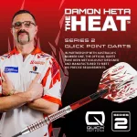 Set sageti darts steel Harrows Qp Damon Heta Series 2, 25g 90% wolfram