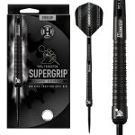 Set darts steel Harrows Supergrip Black Edition 22g, 90% wolfram