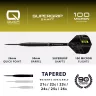   Set sageti darts steel Harrows QP NX90 Black Edition, 26g 90% wolfram