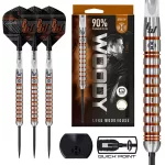 Set sageti darts steel Harrows QP Luke Woodhouse Series 2, 25g 90% wolfram