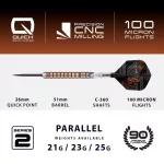 Set sageti darts steel Harrows QP Luke Woodhouse Series 2, 25g 90% wolfram