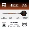 Set sageti darts steel Harrows QP Luke Woodhouse Series 2, 25g 90% wolfram