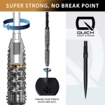 Set sageti darts steel Harrows QP opus, 22g 90% wolfram