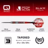 Set sageti darts steel Harrows QP Damon Heta Series 3, 21g 90% wolfram