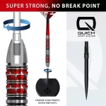 Set sageti darts steel Harrows QP Damon Heta Series 3, 23g 90% wolfram