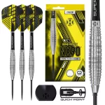 Set sageti darts steel Harrows QP NX90 Bomb, 23g 90% wolfram