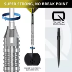 Set sageti darts steel Harrows QP NX90 Parallel, 24g 90% wolfram