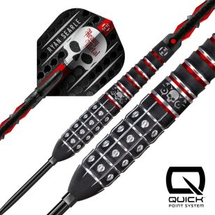   Set sageti darts steel Harrows Ryan Searle Series 3, Quick point, 32g, 90% wolfram