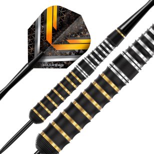 Set sageti darts steel Harrows Vulcan 26g brass