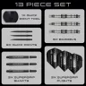 Set sageti darts Harrows QP Supergrip Torpedo 22g, 90% wolfram