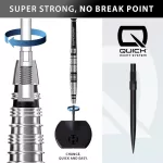 Set sageti darts Harrows QP Supergrip Torpedo 23g, 90% wolfram