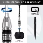 Set sageti darts steel Harrows QP Supergrip Bomb 23g, 90% wolfram