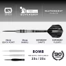 Set sageti darts steel Harrows QP Supergrip Bomb 23g, 90% wolfram